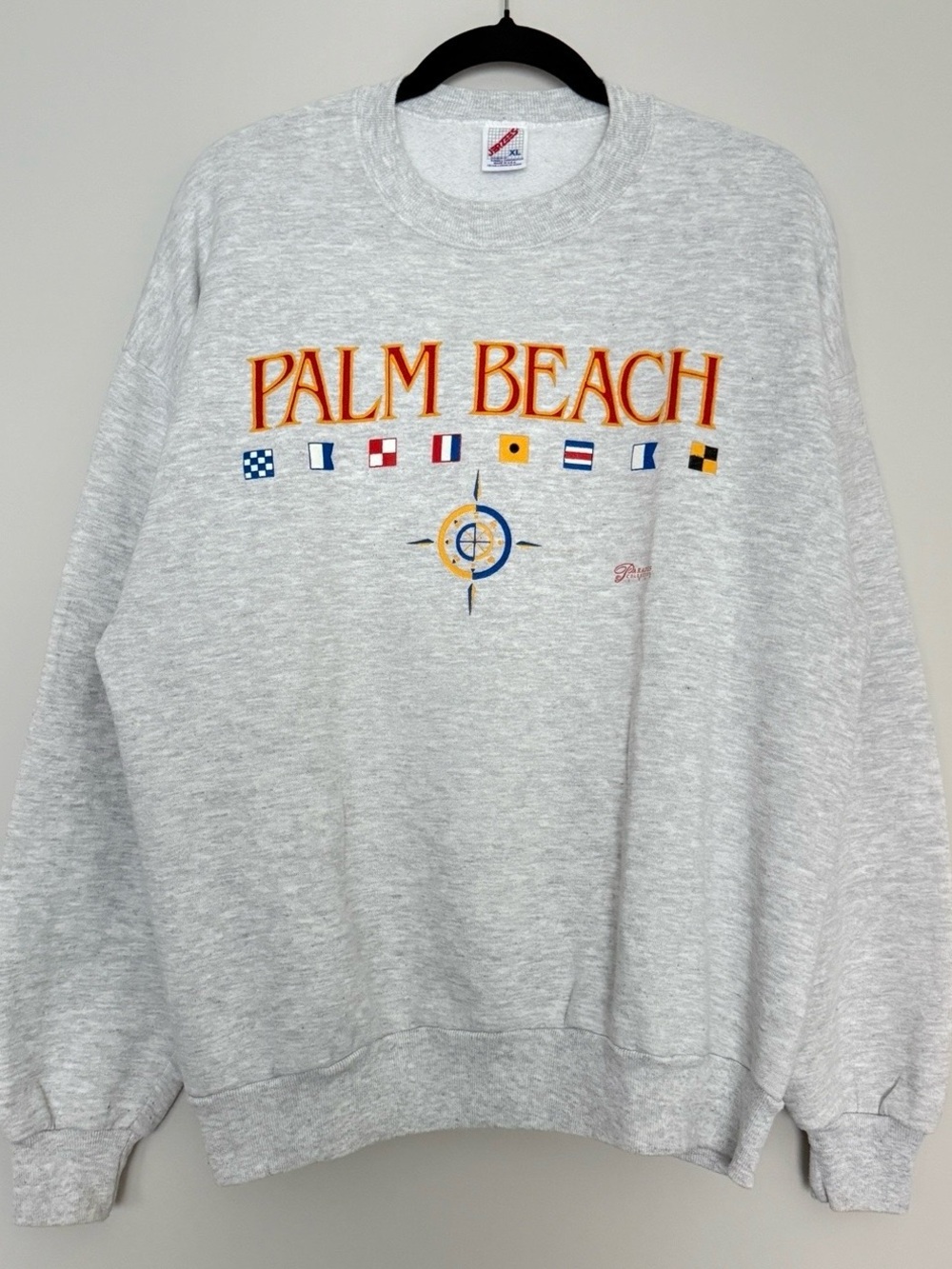 Vintage Jerzees Palm Beach Crewneck Sweatshirt Mens Size XL